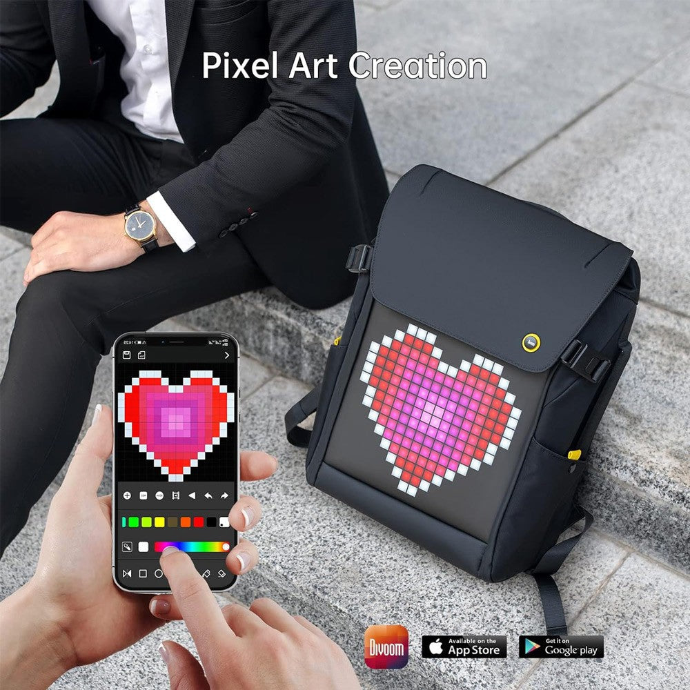 Pixoo Backpack-M Innovative Smart LED Backpack