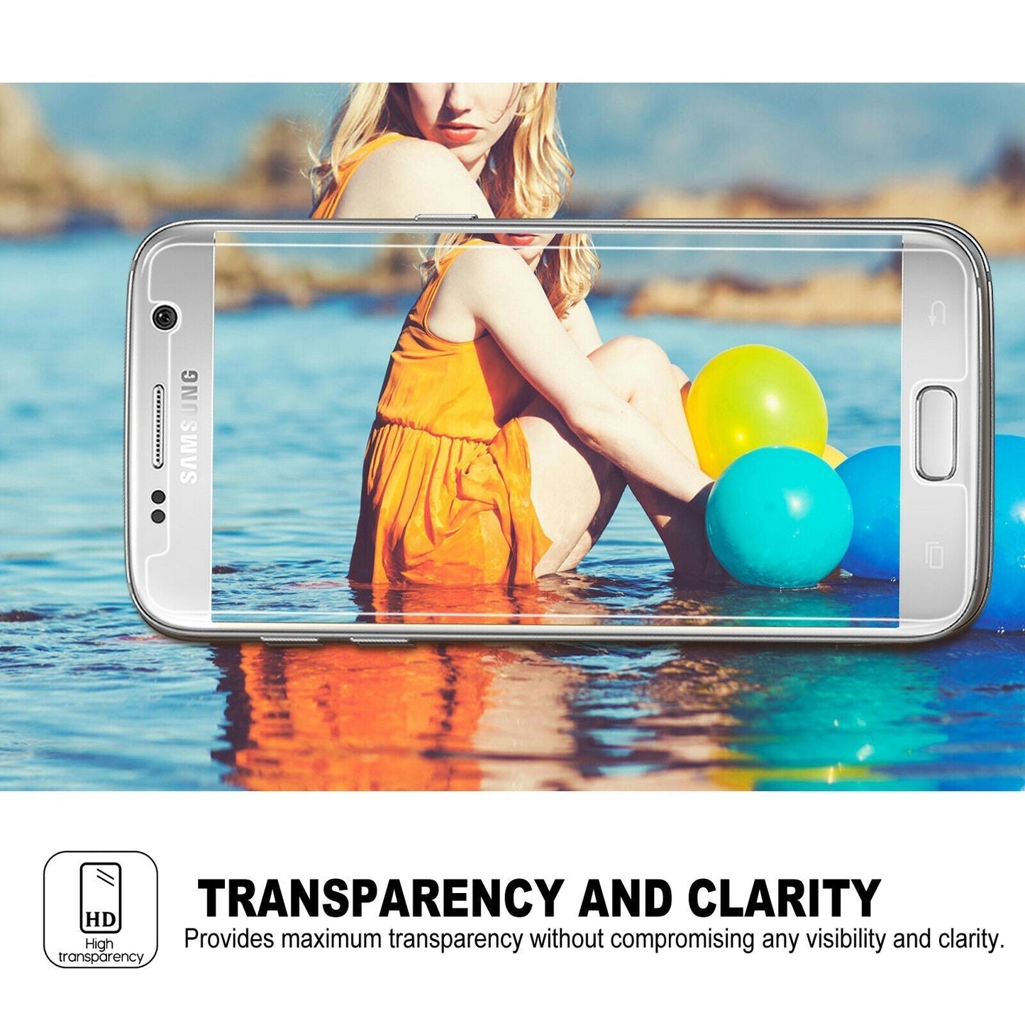 Samsung Anti-Scratch Tempered Glass Screen Protector - Samsung A Series