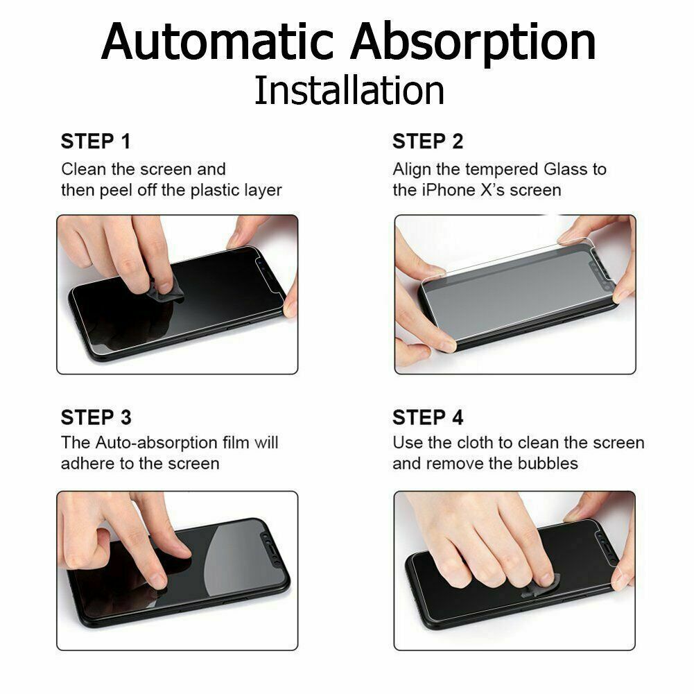 iPhone Anti Scratch Tempered Glass Screen Protector