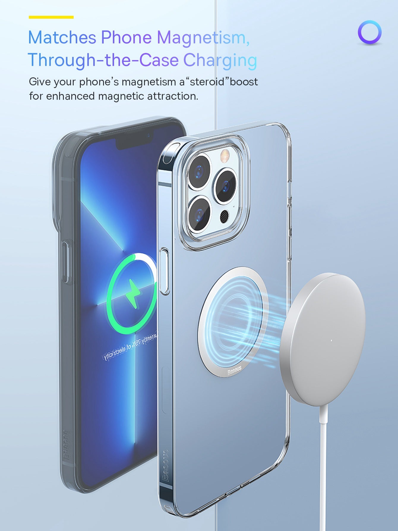 Magasfe Magnetic Metal Ring Ultra Thin Adhesive Phone Holder Plate 2Pcs/Pack