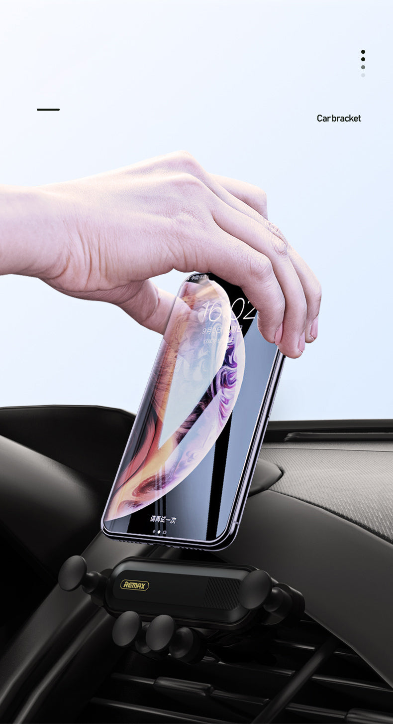 REMAX RM-C40 Air Outlet Car Mount Holder Gravity Invisible Bracket