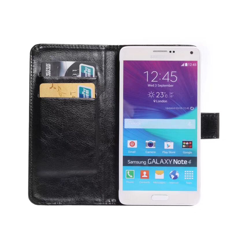 Universal Phone Leather Case Cover Flip 360 Rotation