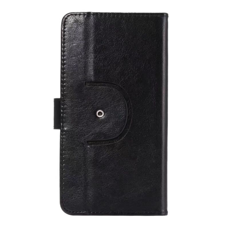 Universal Phone Leather Case Cover Flip 360 Rotation