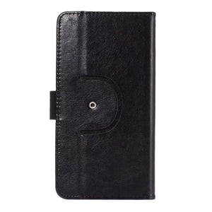 Universal Phone Leather Case Cover Flip 360 Rotation