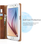 Load image into Gallery viewer, Samsung Galaxy S Series Mercury Goospery Bluemoon Flip Stand Case Silicone Gel Cover
