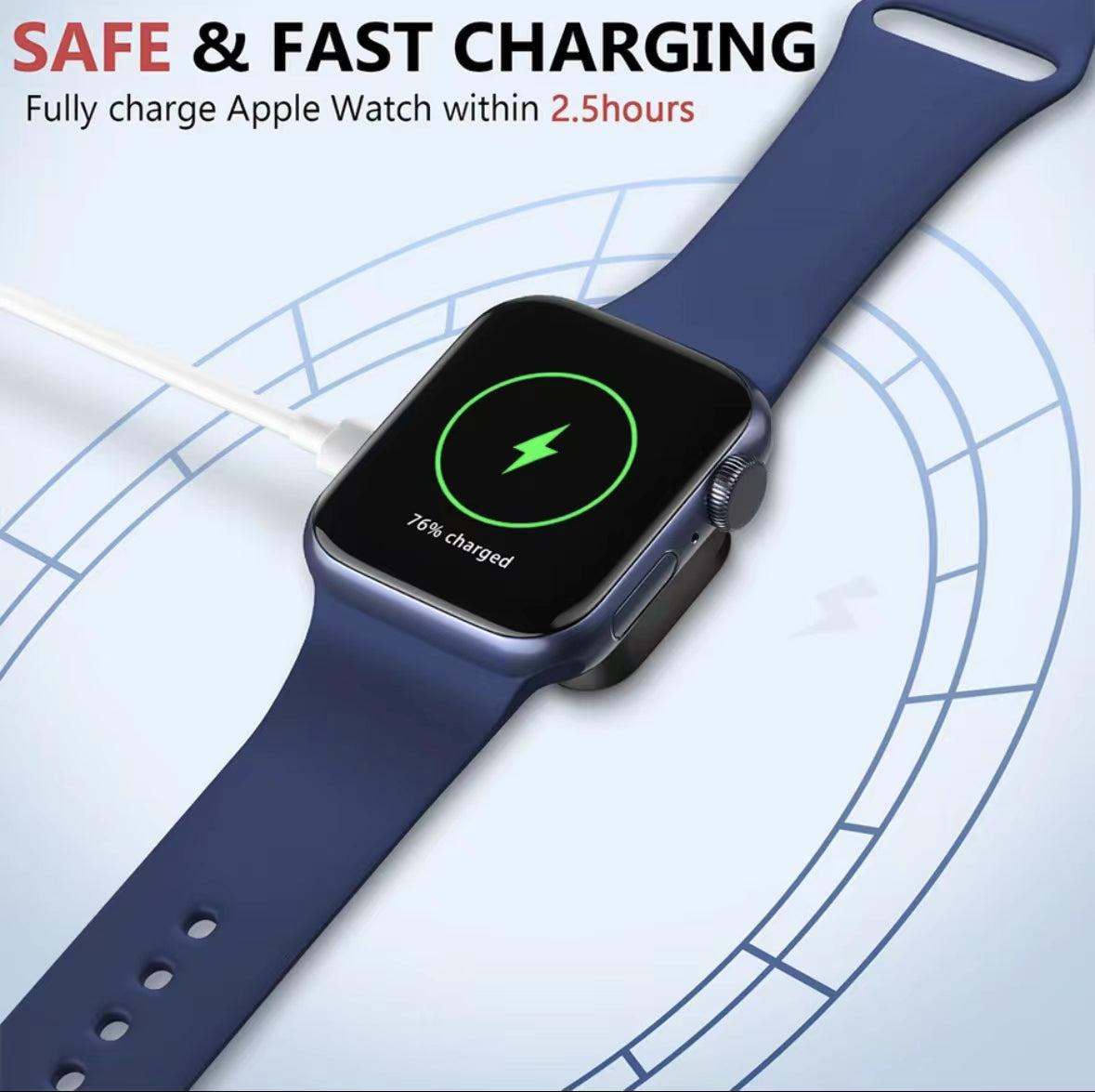 Portable Apple Watch Wireless Charger