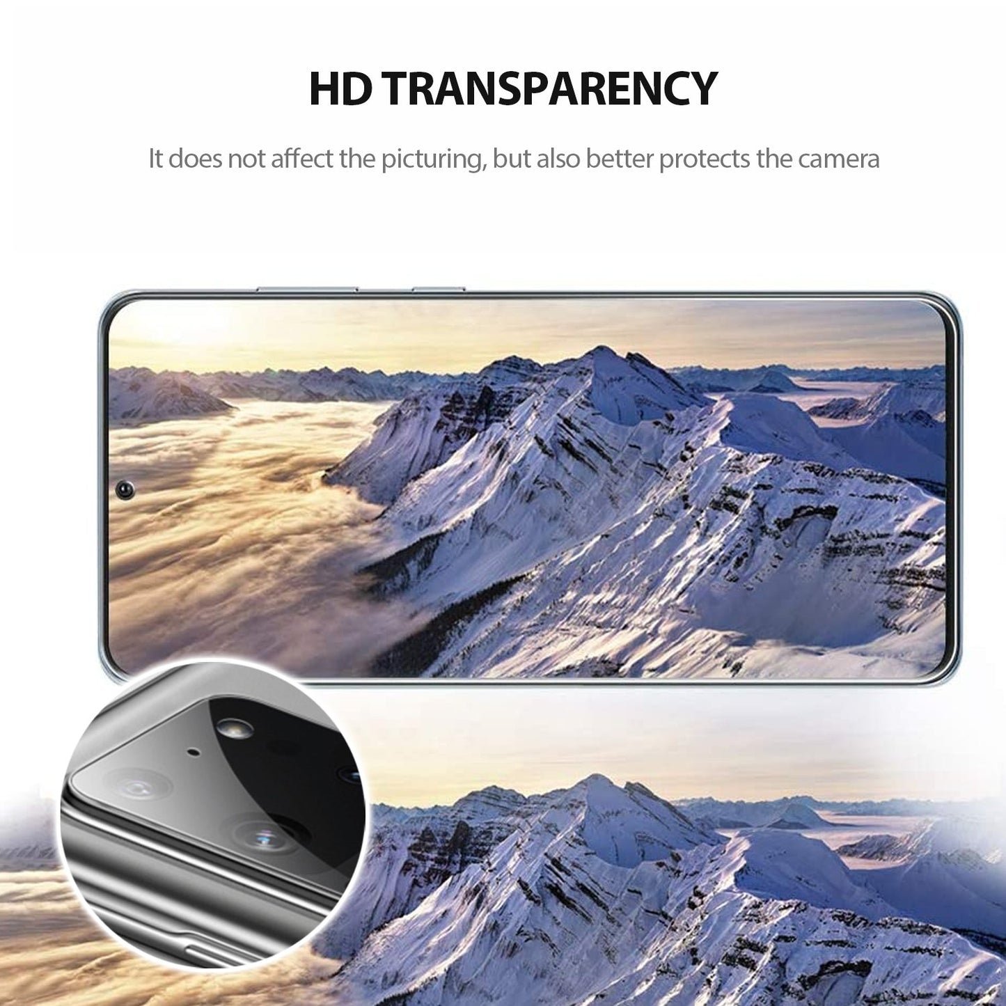 Samsung Rear Camera Protector Tempered Glass