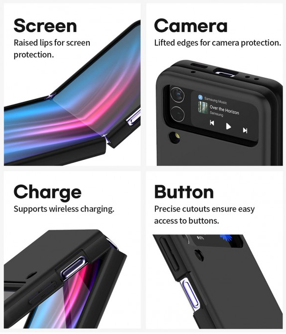 Galaxy Z Flip 4 Goospery Mercury Fard