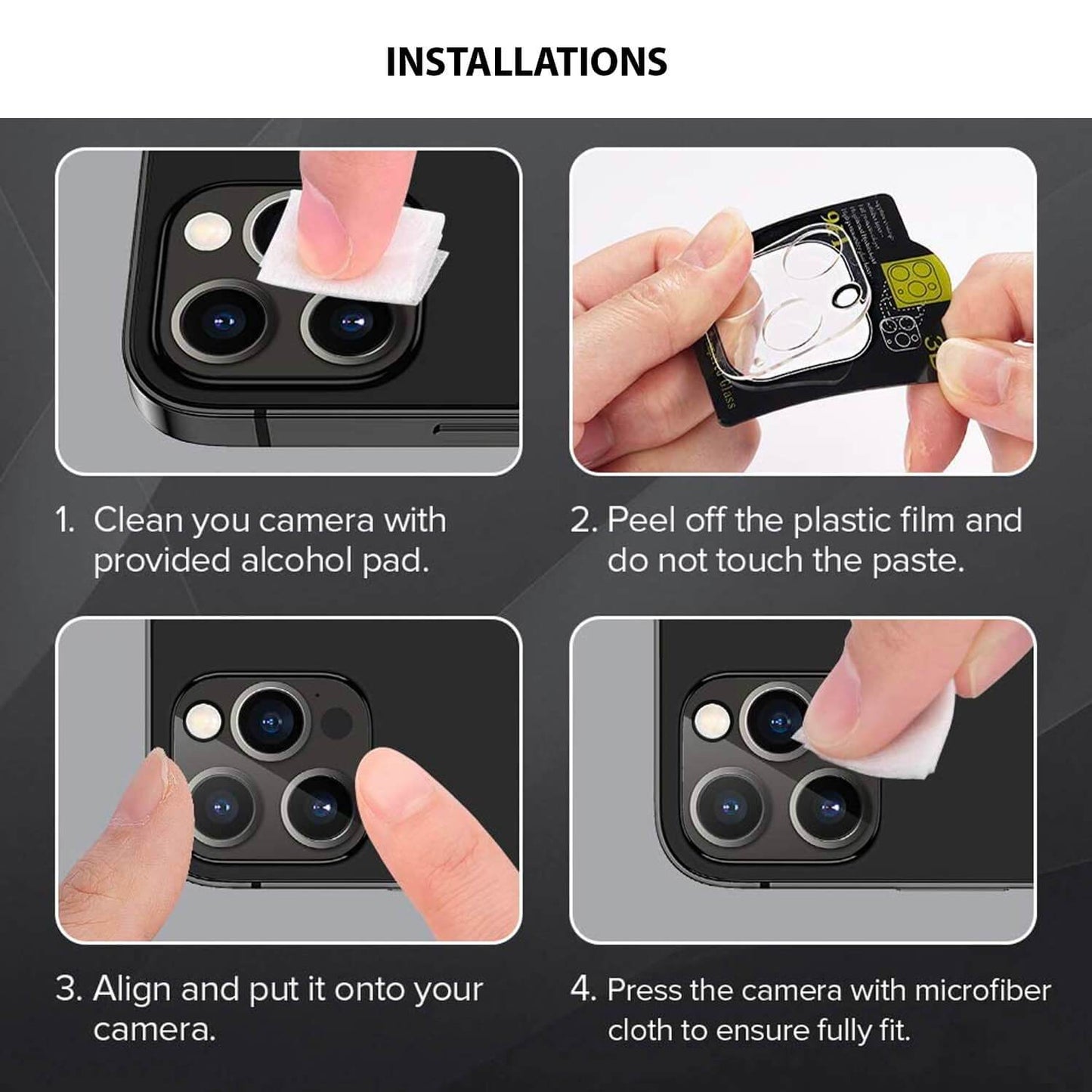 Samsung Rear Camera Protector Tempered Glass