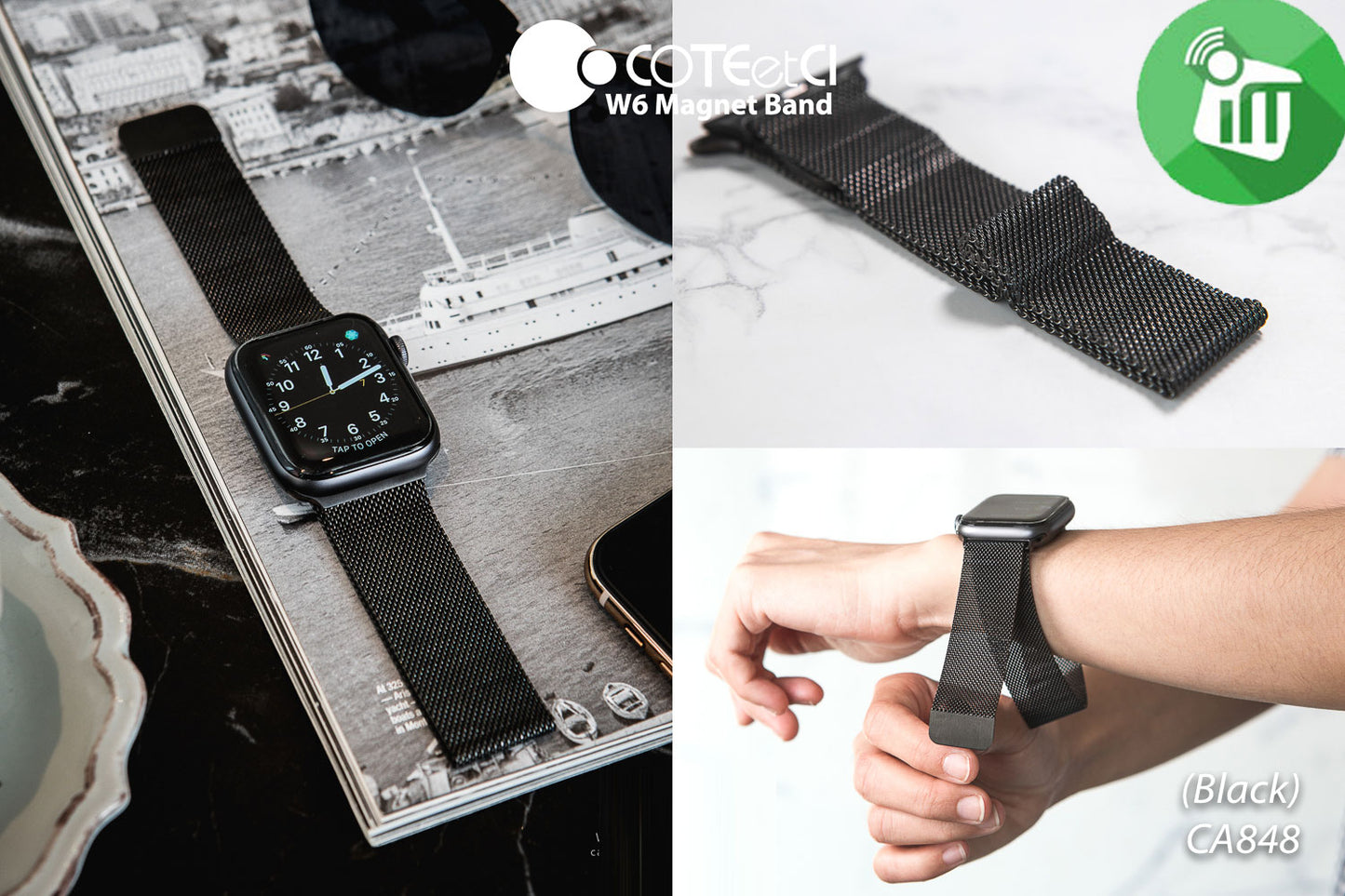 MAGNET BAND STRAP FOR APPLE iWATCH 38/40/41/42/44/45MM
