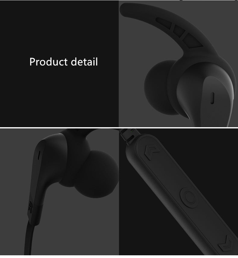 Remax RB-S25 Sports Magnet Bluetooth Headset Wireless Stereo Music Earphone Built-in Mic