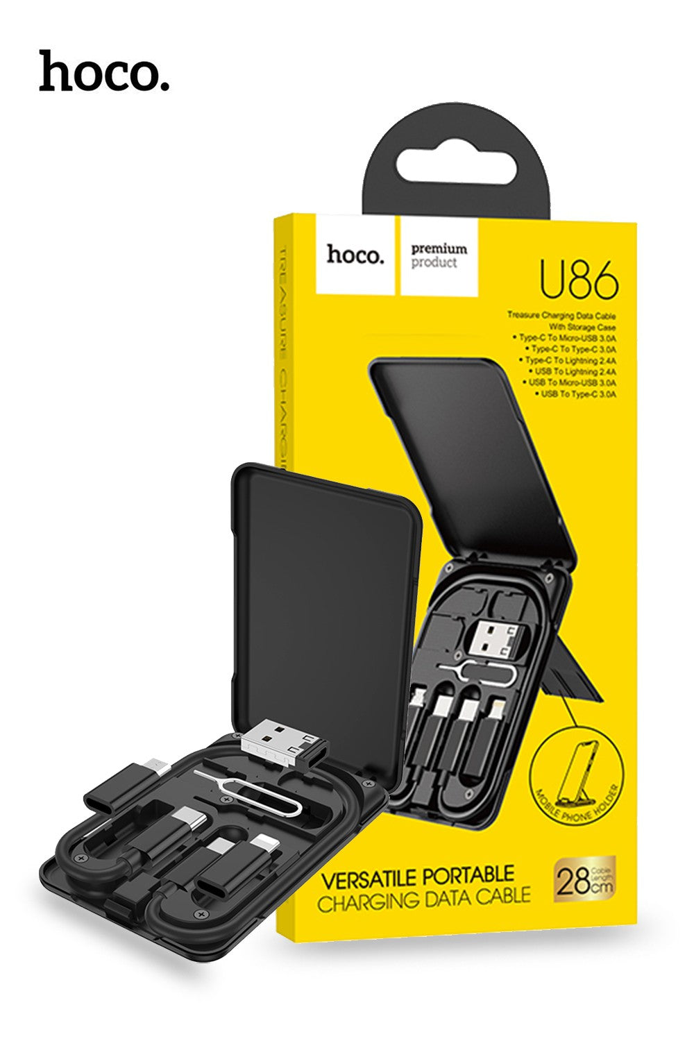 Hoco Treasure Kit USB-C Lightning Adapter SIM