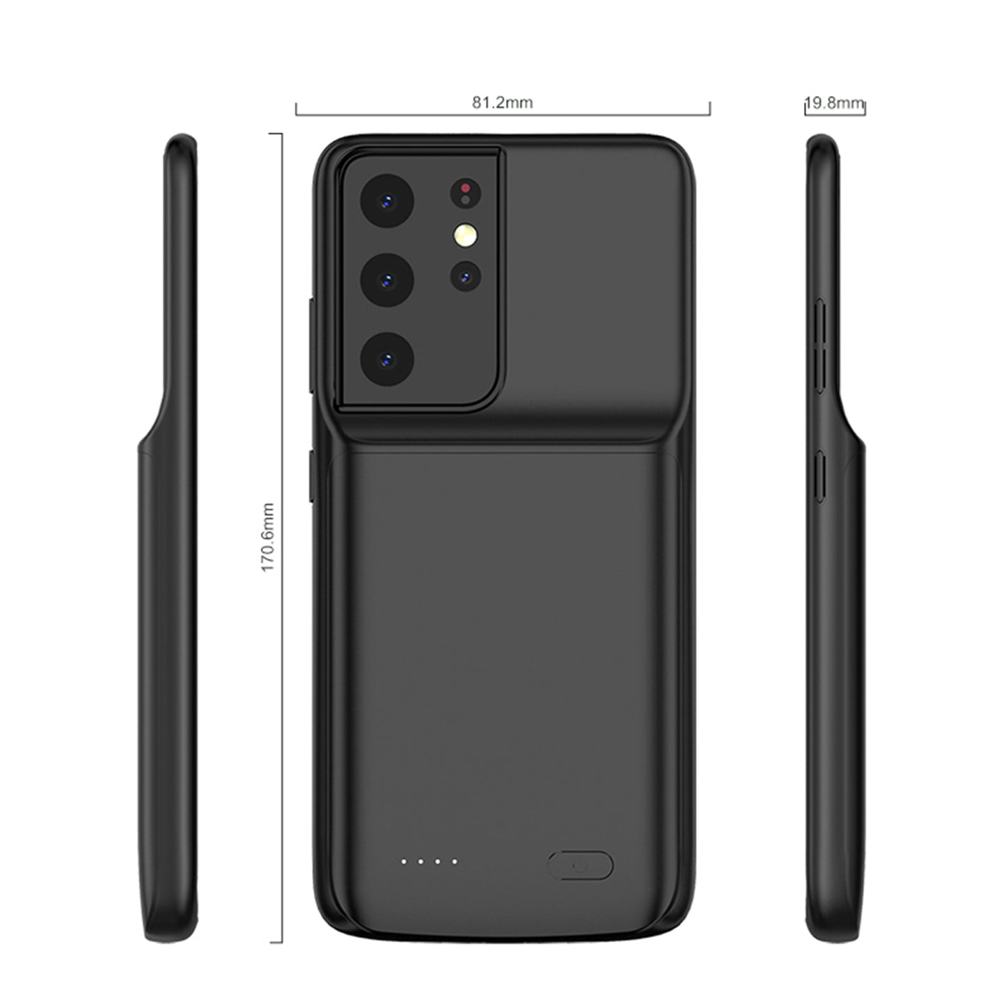 External Battery Case For Samsung Galaxy Note 20 Ultra 8 9 10 S8 S9 S10 S20 S21 S22 Plus Ultra S10e battery charger case charging PowerBank