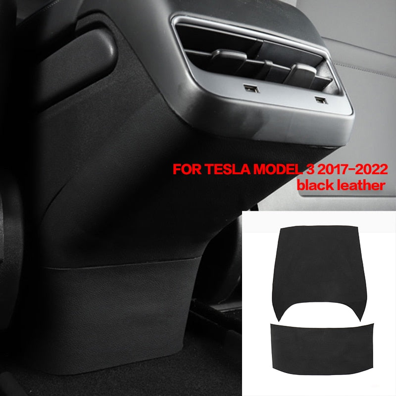 LUCKEASY For Tesla Model 3 Invisible Car Door Sill Anti Kick Pad Protection Side Edge Film Model3 2017-2022 Protector Stickers