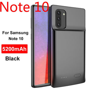 External Battery Case For Samsung Galaxy Note 20 Ultra 8 9 10 S8 S9 S10 S20 S21 S22 Plus Ultra S10e battery charger case charging PowerBank
