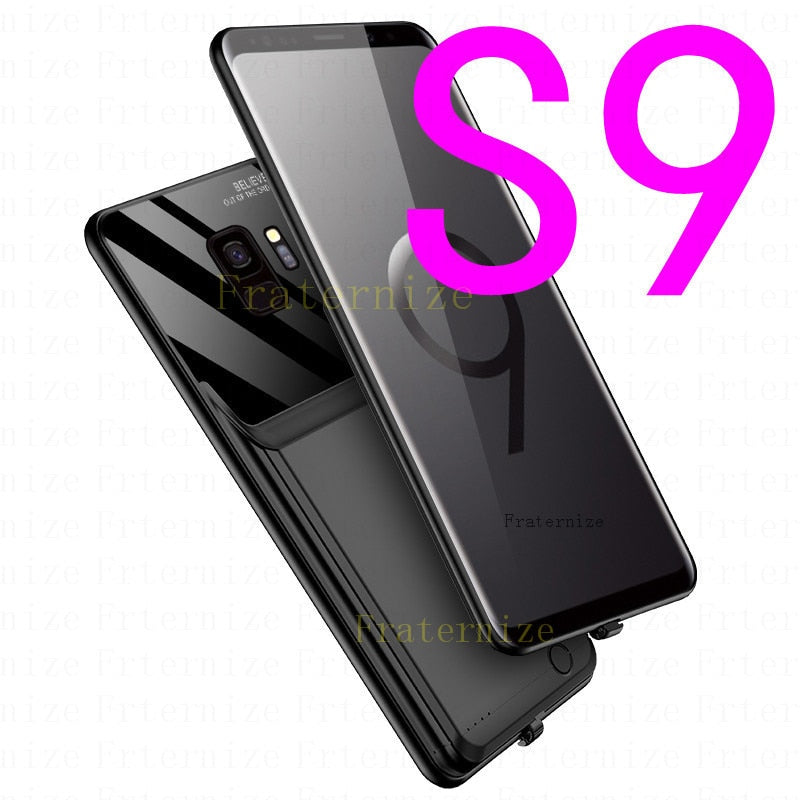 External Battery Case For Samsung Galaxy Note 20 Ultra 8 9 10 S8 S9 S10 S20 S21 S22 Plus Ultra S10e battery charger case charging PowerBank