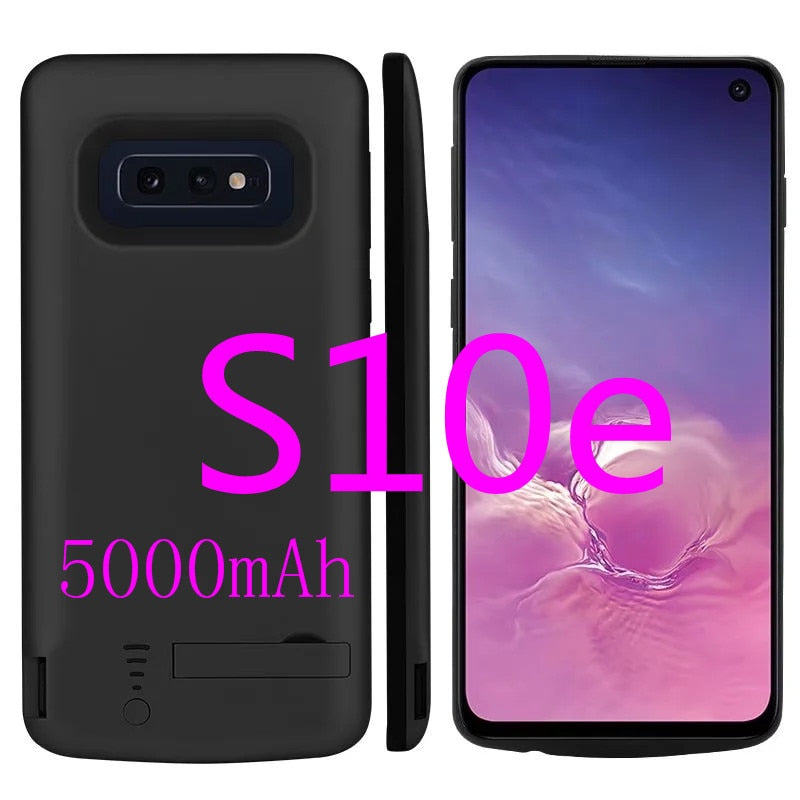 External Battery Case For Samsung Galaxy Note 20 Ultra 8 9 10 S8 S9 S10 S20 S21 S22 Plus Ultra S10e battery charger case charging PowerBank