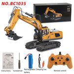 Load image into Gallery viewer, 1: 20 Large Alloy Remote Control Excavator 11 Channel Crawler Excavator Children Boy Competition Engineering Vehicle Model Toy
