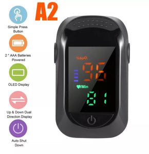 Oximeter Finger Pulse Blood Oxygen O2 Monitor