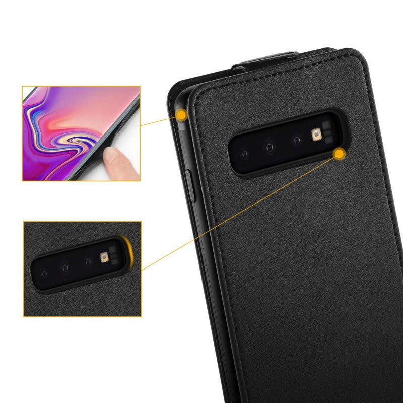 Samsung S7 Leather Wallet Case with Vertical Flip Cover