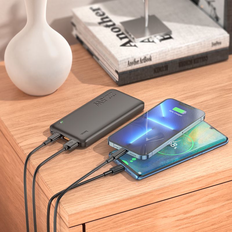 Hoco J101 10000mAh 22.5W Ultra Thin Astute Power Bank