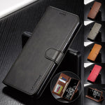 Load image into Gallery viewer, Leather Case for Samsung Galaxy S20 Ultra Plus A71 A51 A41 Note 20 10 Plus A70 A50 A20 A20e S9 S8 Plus S7 Edge Wallet Flip Cover
