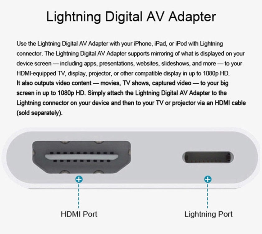 Lightning Digital AV Adapter