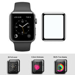 Load image into Gallery viewer, Apple Watch FULL COVERAGE CURVED Tempered Glass Screen Protector
