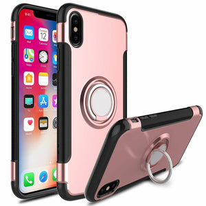 Samsung S9 Plus Dual Layer iRing Magnetic Circle Case Cover