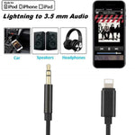 Load image into Gallery viewer, Lightning / Type C to 3.5 mm Audio Cable
