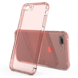 iPhone Ultra-Clear Shockproof Bumper Back Case Cover
