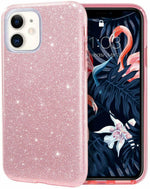 Load image into Gallery viewer, Samsung Galaxy S Series Ultra Slim 3 Layer Hybrid Back Cover Sparkle Shinning Protective Bumper Bling Glitter Case
