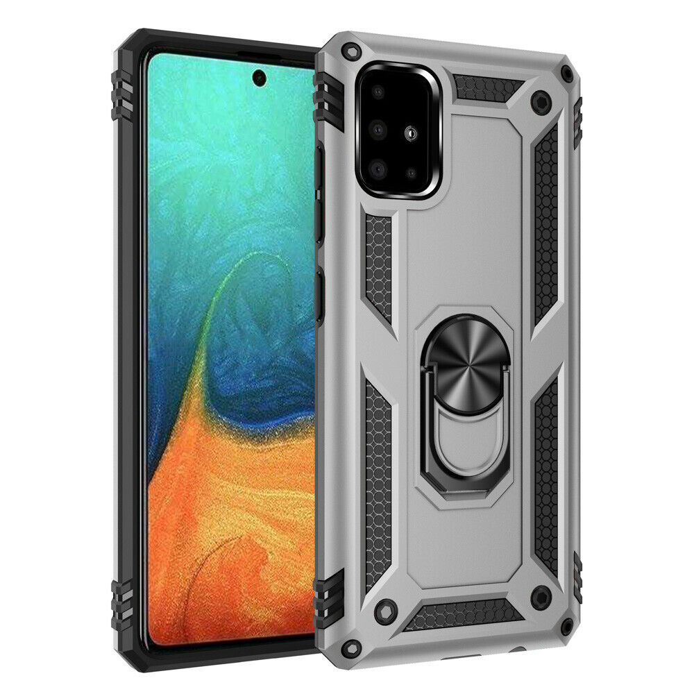 Samsung Galaxy Note Series Dual Layer Heavy Duty Shockproof Magnetic iRing Case Cover