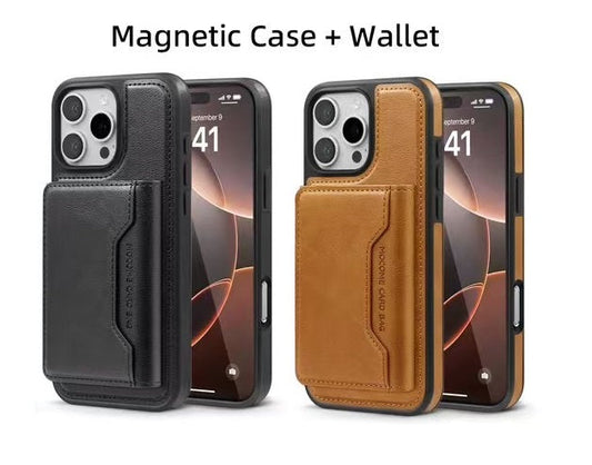 iPhone Detachable Magsafe Multi Card Wallet Case