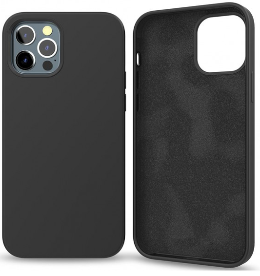 BLACKTECH for iPhone Liquid Silicone Soft Cover Shockproof Apple Case