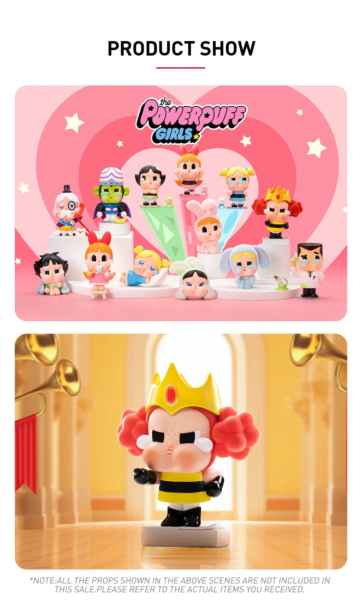 CRYBABY × Powerpuff Girls Series Figures