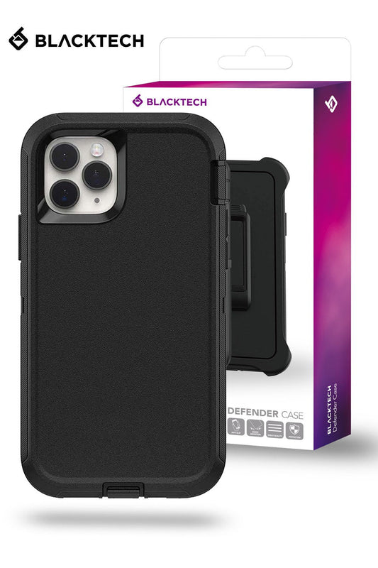 BLACKTECH iPhone Defender Rugged Shockproof Case