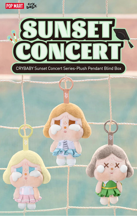 CRYBABY Sunset Concert Series-Plush Pendant Blind Box