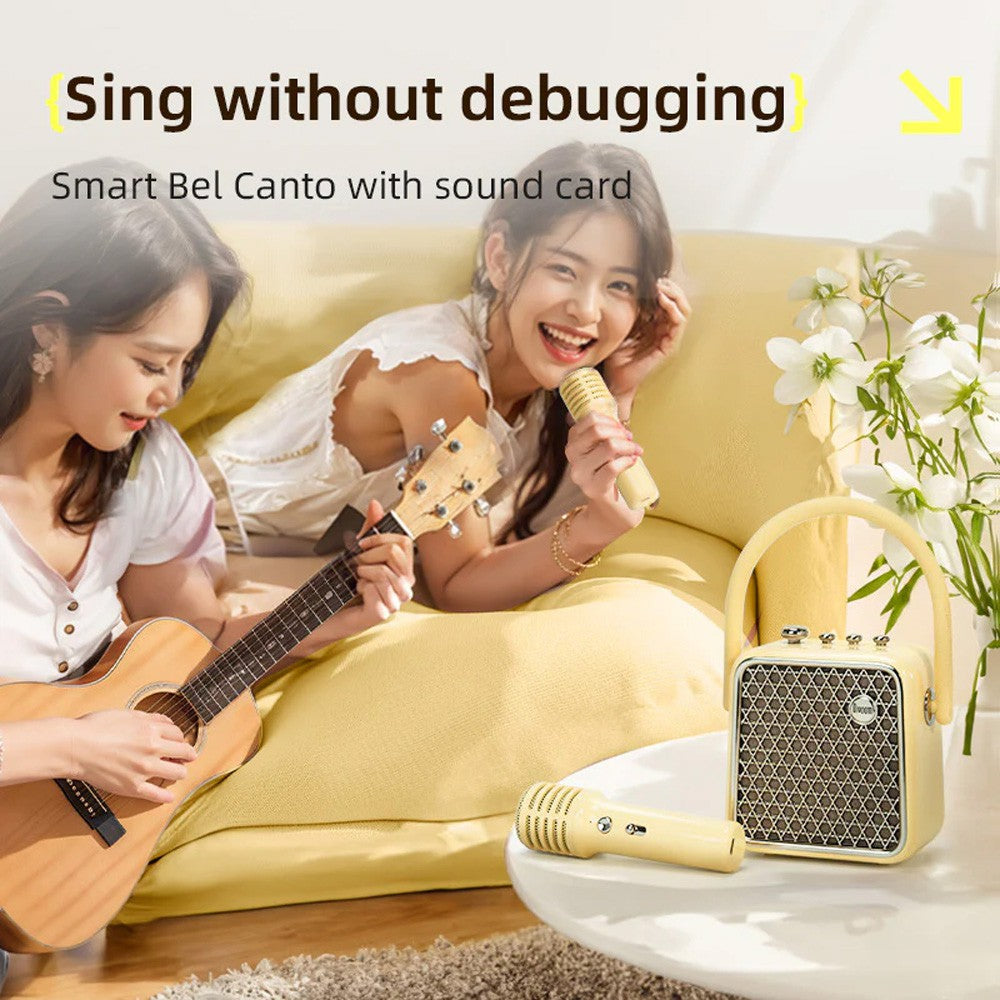 Divoom Songbird-HQ Portable Karaoke Bluetooth Speaker | Home KTV Sound Set