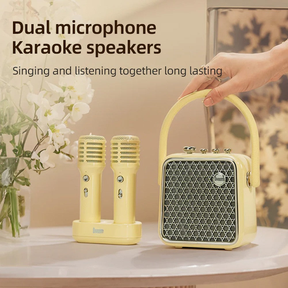 Divoom Songbird-HQ Portable Karaoke Bluetooth Speaker | Home KTV Sound Set