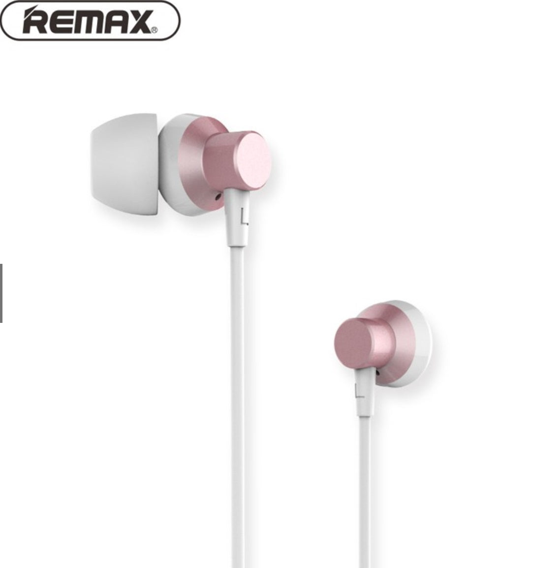 REMAX RM-512 3.5mm Wired Heavy Bass In-ear Headphones Built-In Mic