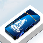 Load image into Gallery viewer, Electric Metal Lighters Windproof Dual Arc Plasma Rechargeable USB Lighter For Men Gadgets
