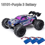 Load image into Gallery viewer, Rc Cars Off Road 4WD with LED Headlight,1/16 Scale Rock Crawler 4WD 2.4G 50KM High Speed Drift Remote Control Monster Truck Toys
