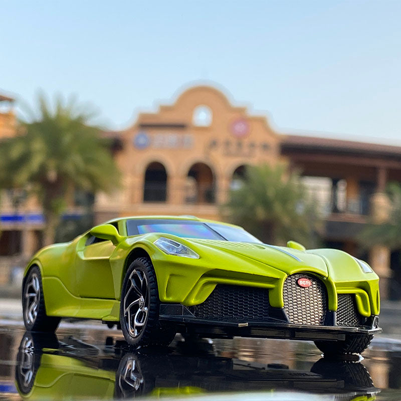 1:32 Bugatti Lavoiturenoire Alloy Sports Car Model Diecast Metal Toy Vehicles Car Model Collection High Simulation Children Gift