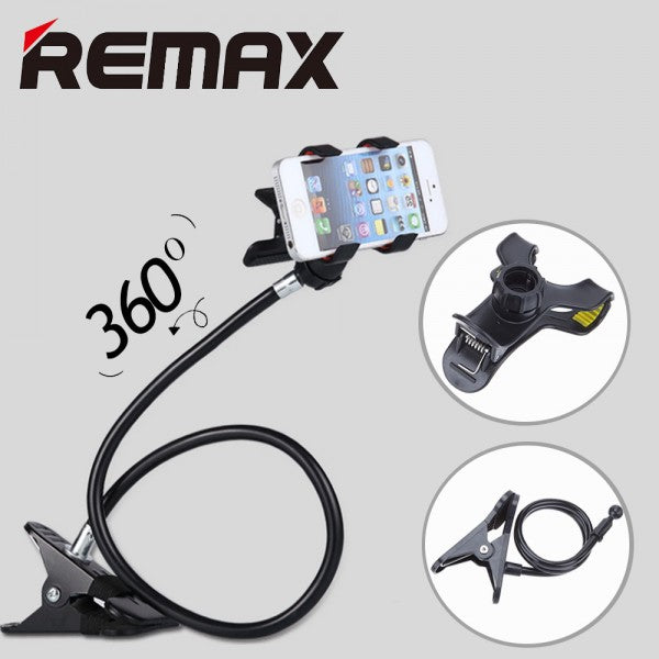 Remax RM-C22 360 Rotating Flexible Lazy Stand Clip Holder