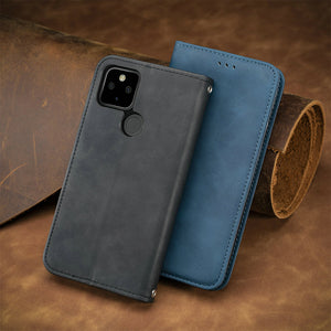 For Google Pixel 6 Pro 7 5G Wallet Leather Case 360 Protect Smooth Book Skin Funda Pixel 4A Case Pixel6 A 4 XL 6A 5A Flip Cover