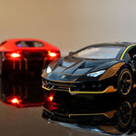 Load image into Gallery viewer, 1/32 Scale LP770-4 Diecast Car Model Cars Zinc Alloy Diecast Car Model Autos Toys Gift for Boys Pull Back Light Music Car Kids
