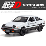 Load image into Gallery viewer, 1/32 Toyota Initial D AE86 Alloy Car Models Toys Metal Diecast Initial D Exquisite Workmanship Car With Pull Back Gifts For Boys
