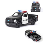 Load image into Gallery viewer, 1/36 Diecast Alloy Police Car Models Challenger 2 Doors Opened With Pull Back Function Metal Sports Cars Model For Children Toys
