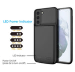 Load image into Gallery viewer, External Battery Case For Samsung Galaxy Note 20 Ultra 8 9 10 S8 S9 S10 S20 S21 S22 Plus Ultra S10e battery charger case charging PowerBank
